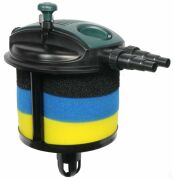 ODF Druckfilter für Teiche bis 15.000 Liter mit intergriertem UVC-Teichklärer