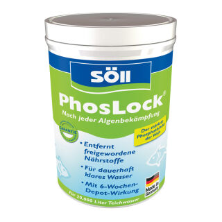 Söll PhosLock® AlgenStopp - Der stärkste Phosphatbinder der Welt