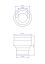 Flexible Reduziermuffe 63 x 40 mm