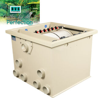 DVS PP Trommelfilter Serie inkl. Steuerung Schwerkraft