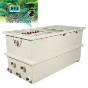 DVS CL-Trommelfilter Serie mit Biokammer, Steuerung und Spülpumpe