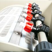 DVS CL-Trommelfilter Serie mit Biokammer, Steuerung und Spülpumpe