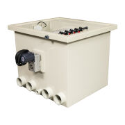 DVS PP Trommelfilter Serie inkl. Steuerung gepumpt
