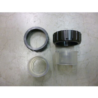 MIDI Power / Plus Set Überwurfmutter + transp 63 mm Anschl.