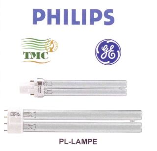 !!! 3 FÜR 2 !!! Philips UV-C PL Ersatzlampe 9 Watt