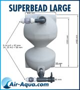 SuperBead Filter für Koi-Teiche bis zu 50 m³