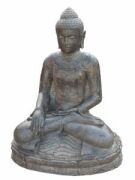 Sitzender Buddha, Erdber&uuml;hrung, H&ouml;he 45 - 80 cm