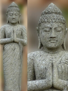 Stehender Buddha Begrüßungshaltung