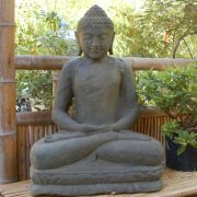 Sitzender Buddha, Begr&uuml;&szlig;ung, H&ouml;he 60 - 120 cm