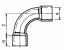 PVC-Bogen 90° Durchmesser 32 mm