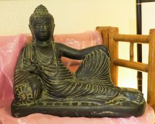 Halbliegender Buddha, Länge 80cm