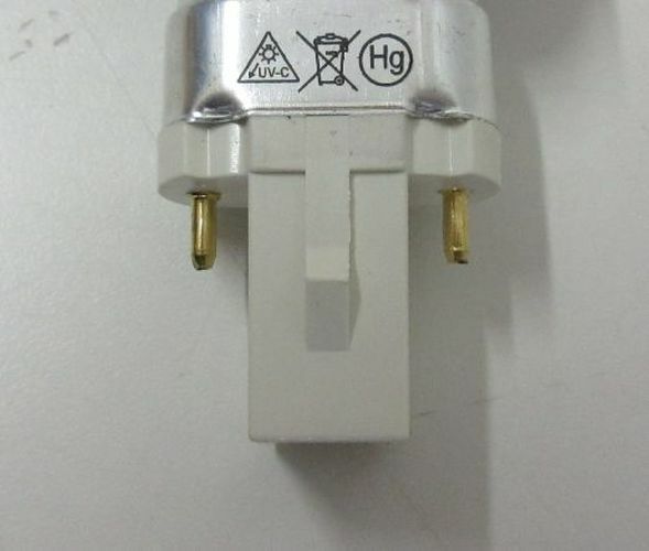 UVC De rechange Lampe 9 W PL E Secteur UVC-klärgeräte Support g23 2pin 