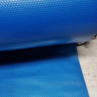 Isolierschwimmfolie, Noppenfolie blau, Breite: 2,0 m, Rollenabschnittpreis /m²
