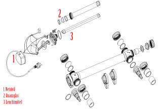 Netzteil für Osaga UVC Teichklärer