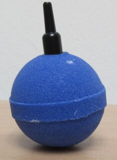 Luftsteinkugel Ø 23 mm, blau 2 Stück